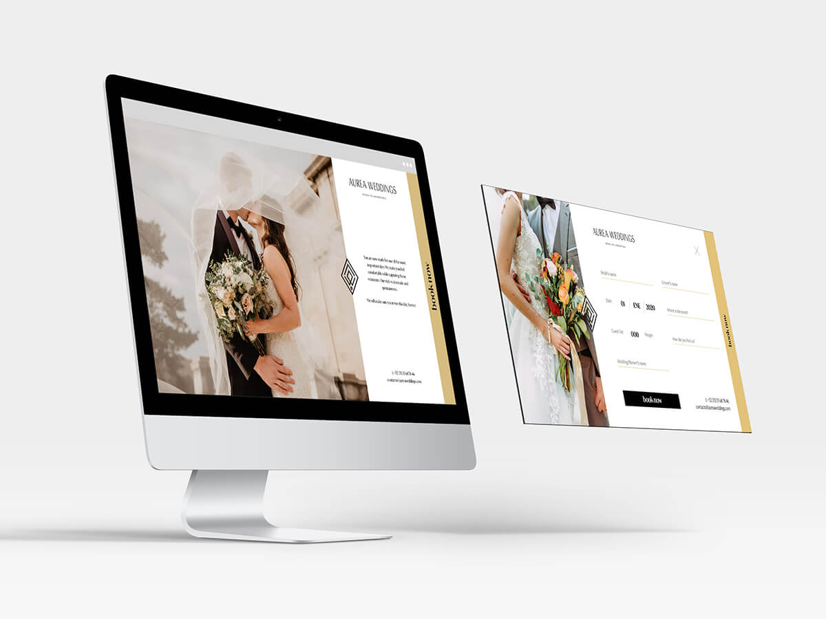 Aurea Weddings // Sitio Web