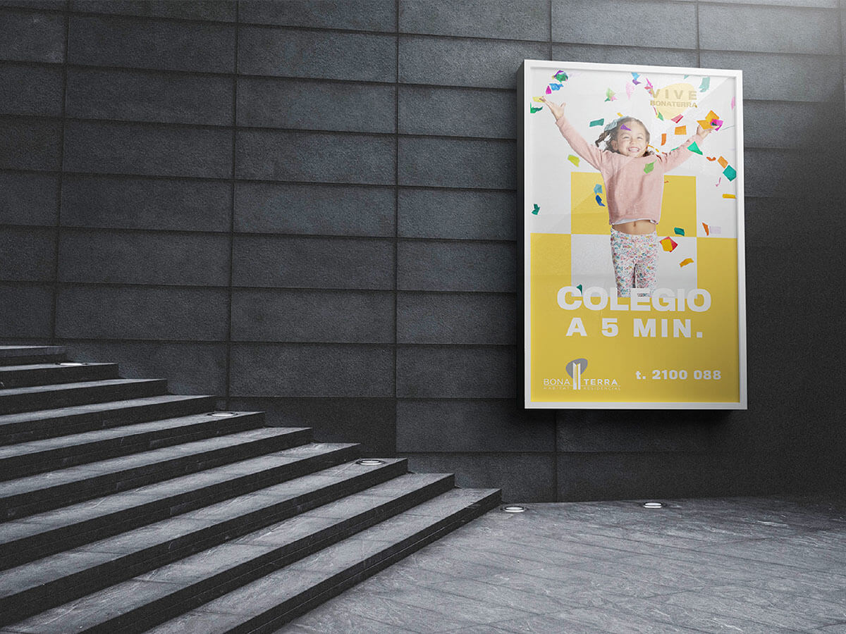 Bonaterra // Happy Girl Poster