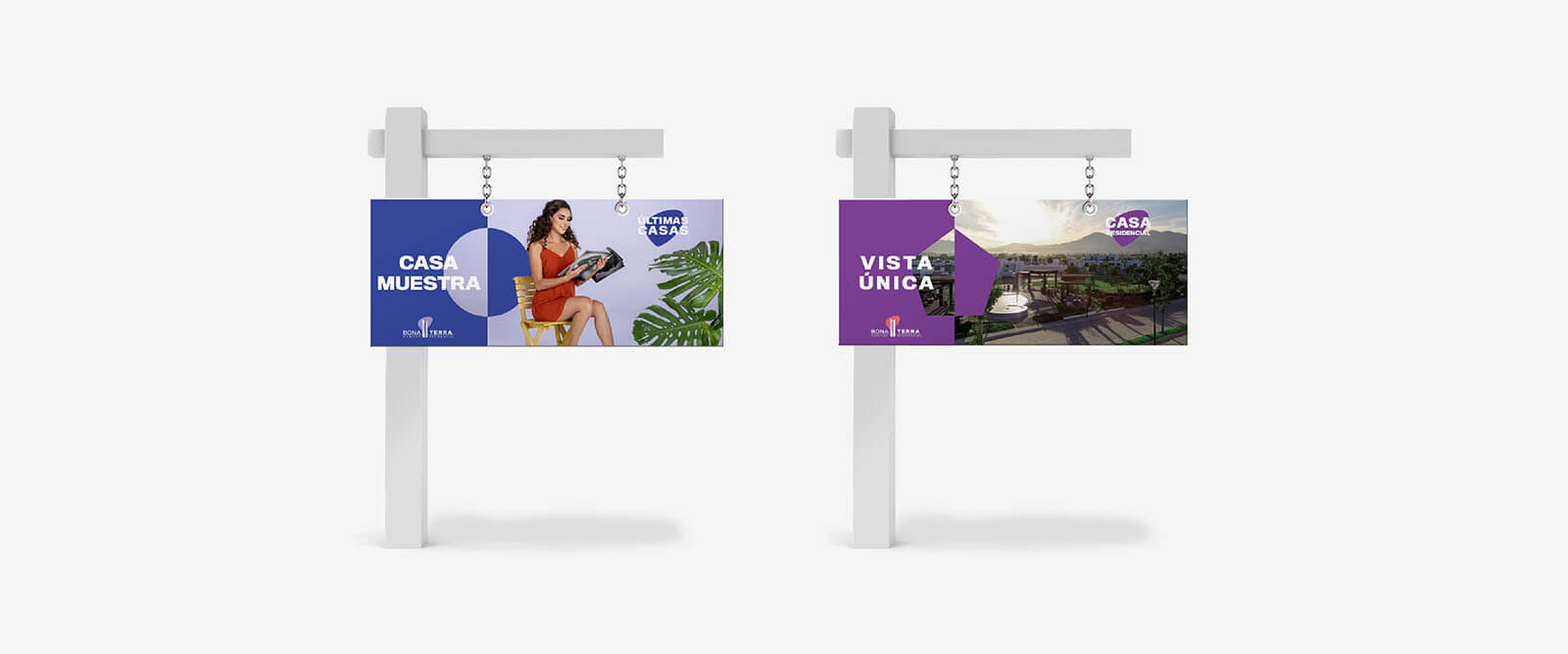 Bonaterra // Hanging Sign Advertising