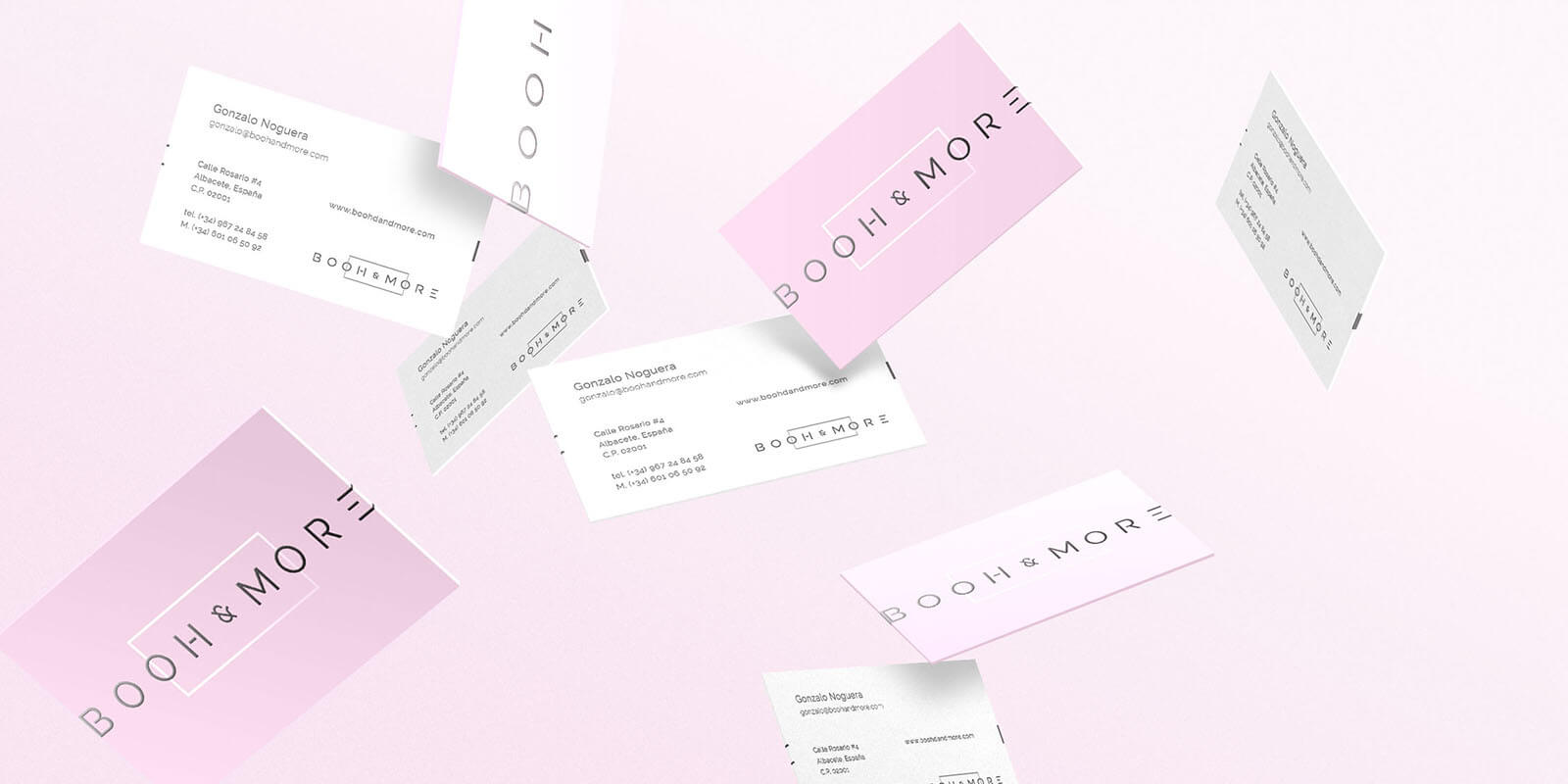 Booh & More // Tarjetas de presentación