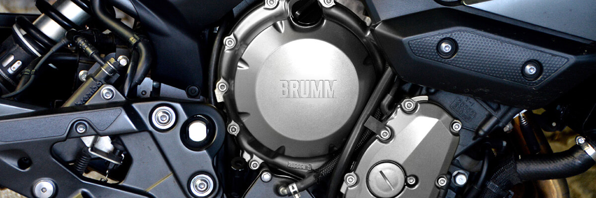 BRUMM // Logo on engine