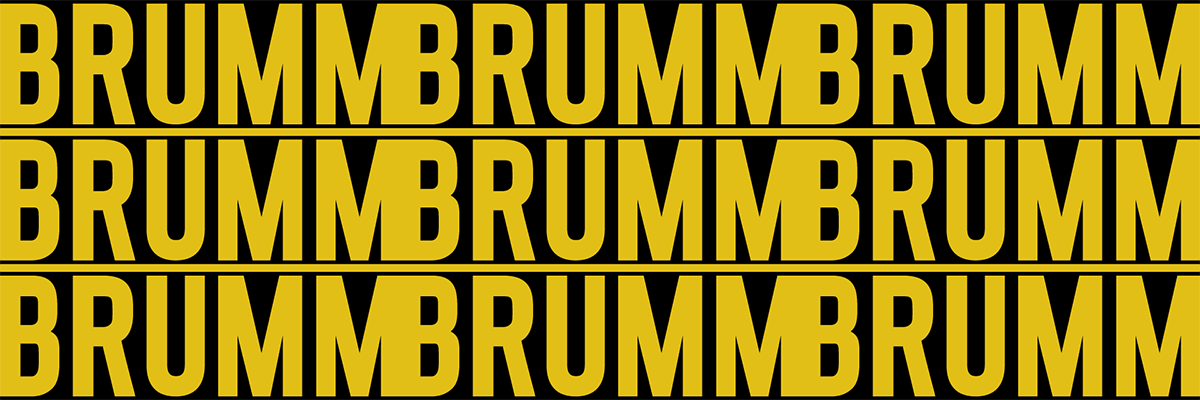 BRUMM // Typeface application for textyles