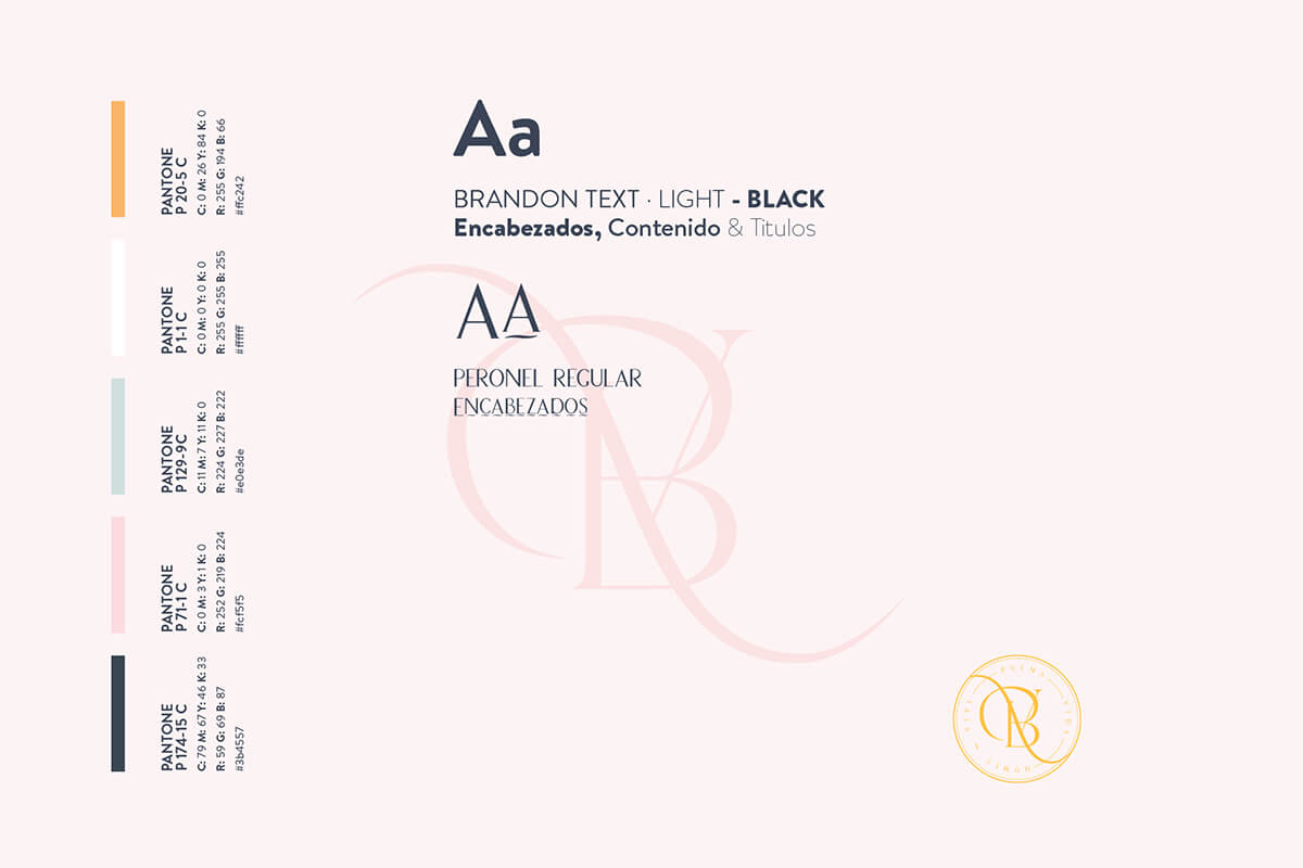 Buenavida Homes // Color Palette and Typography