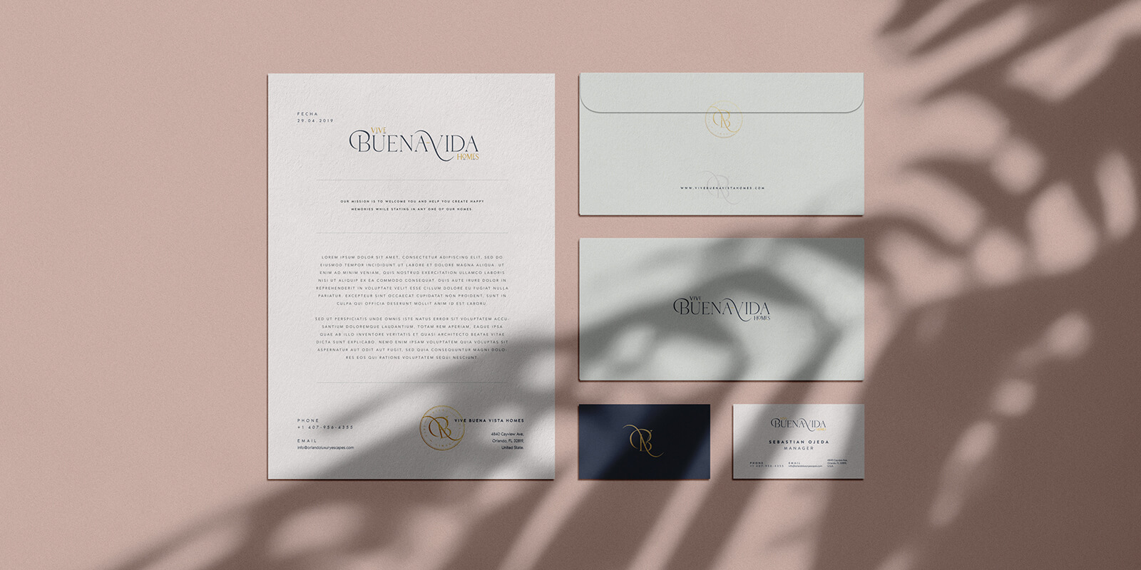 Buenavida Homes // Stationary Desing