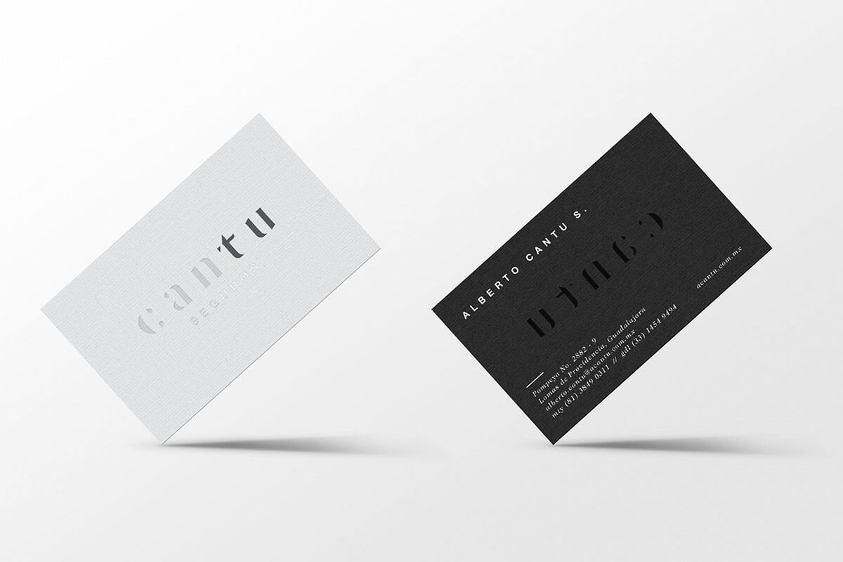 Cantú Seguros // Business Cards