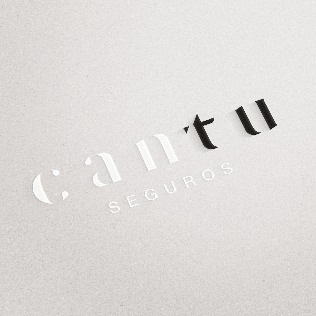 Cantú Seguros // Logotype