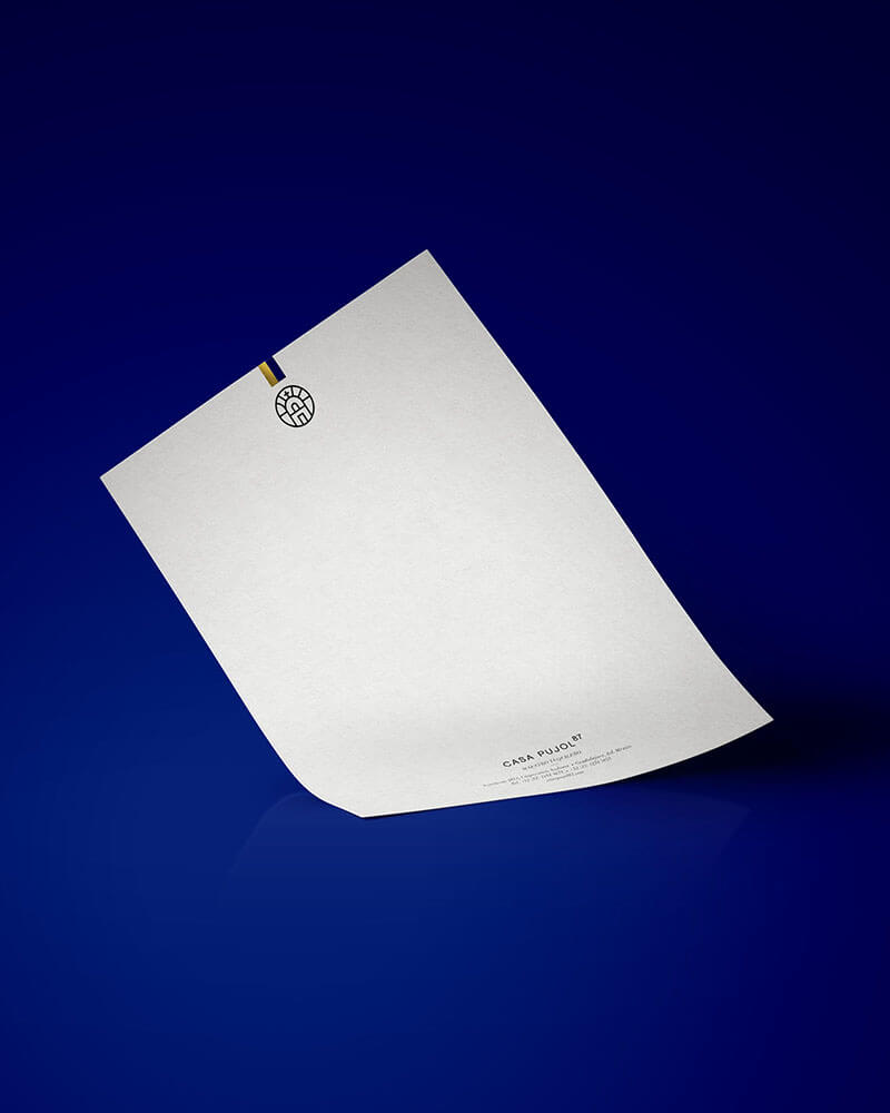Casa Pujol 87 // Letterhead