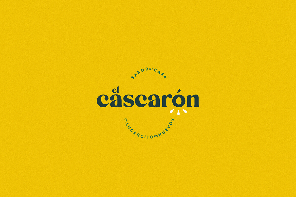 El Cascarón — Restaurante // Logotype