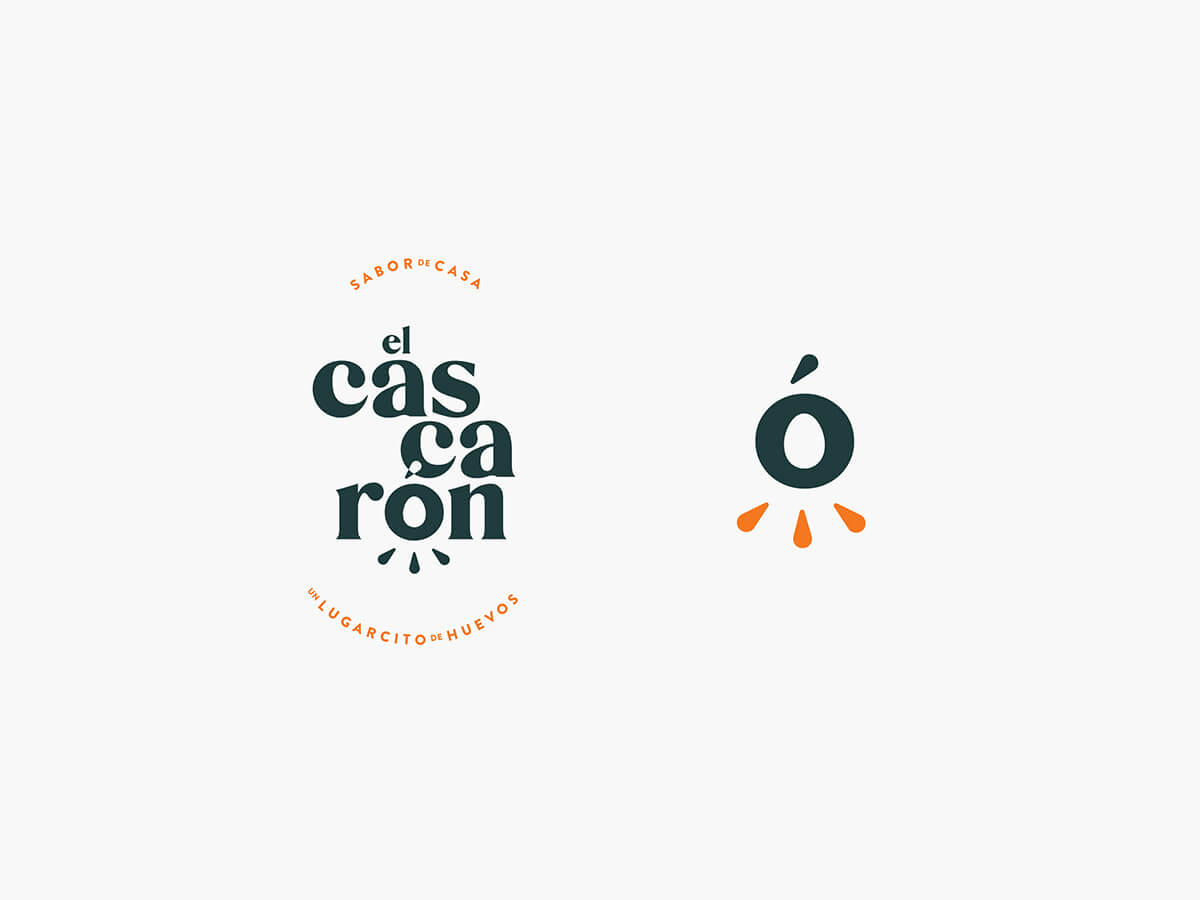 El Cascarón — Restaurante // Versión de Logotipo e Isotipo
