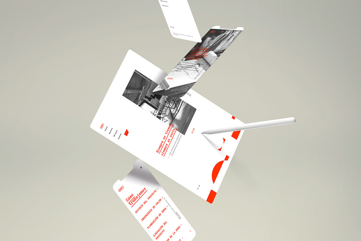 CDO — Construcciones y Desarrollo de Occidente // Website Design