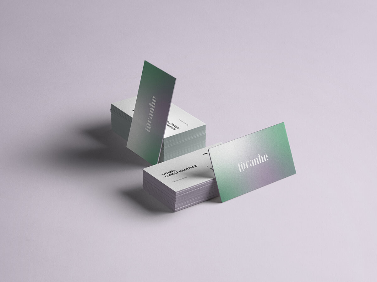 Coranhé — Jewlery // Business Cards Design