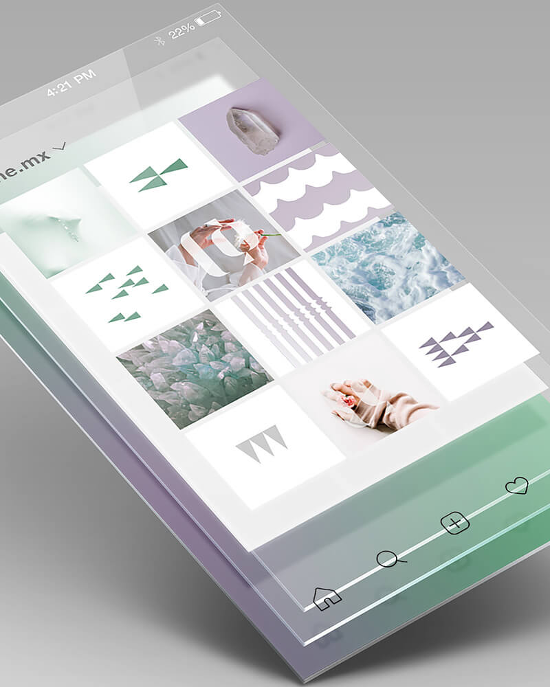 Coranhé — Jewlery // Social Media Feed Design