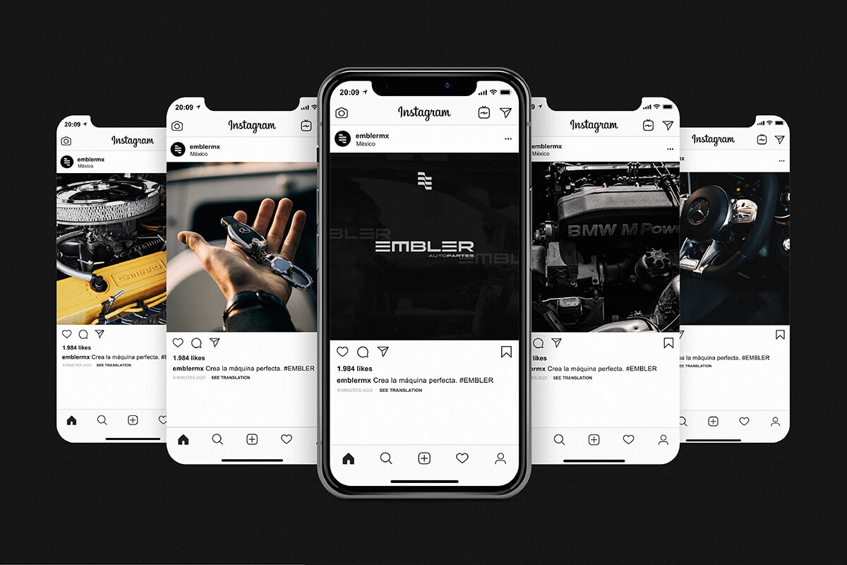 EMBLER // Social Media Posts Design