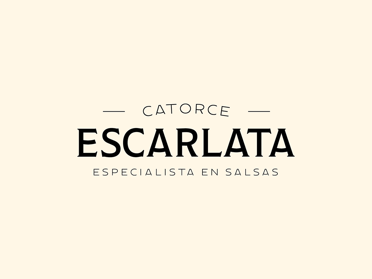 Salsa Escarlata // Logotype