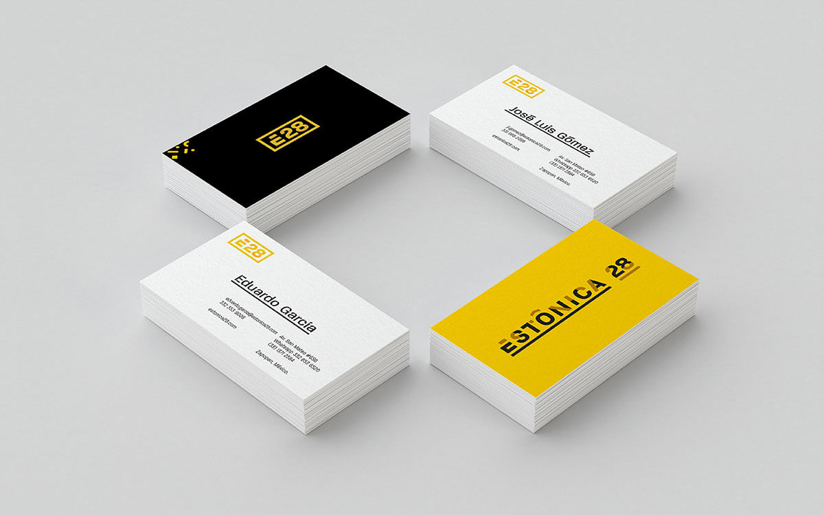 Estónica 28 // Business Cards