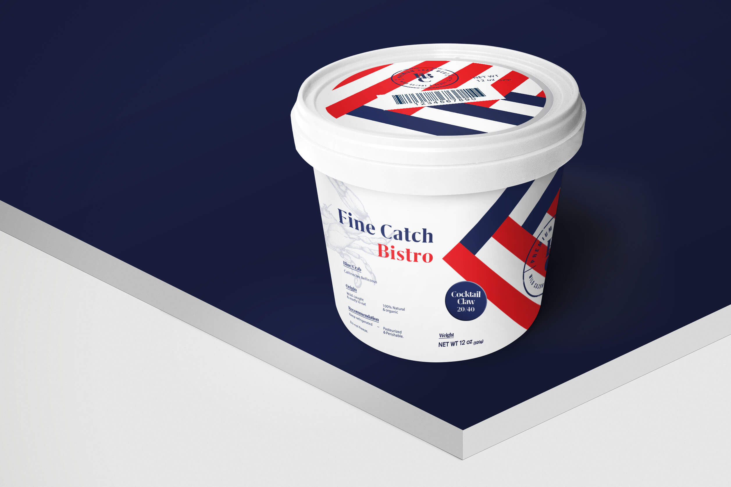 Fine Catch Bistro // Plastic Packaging