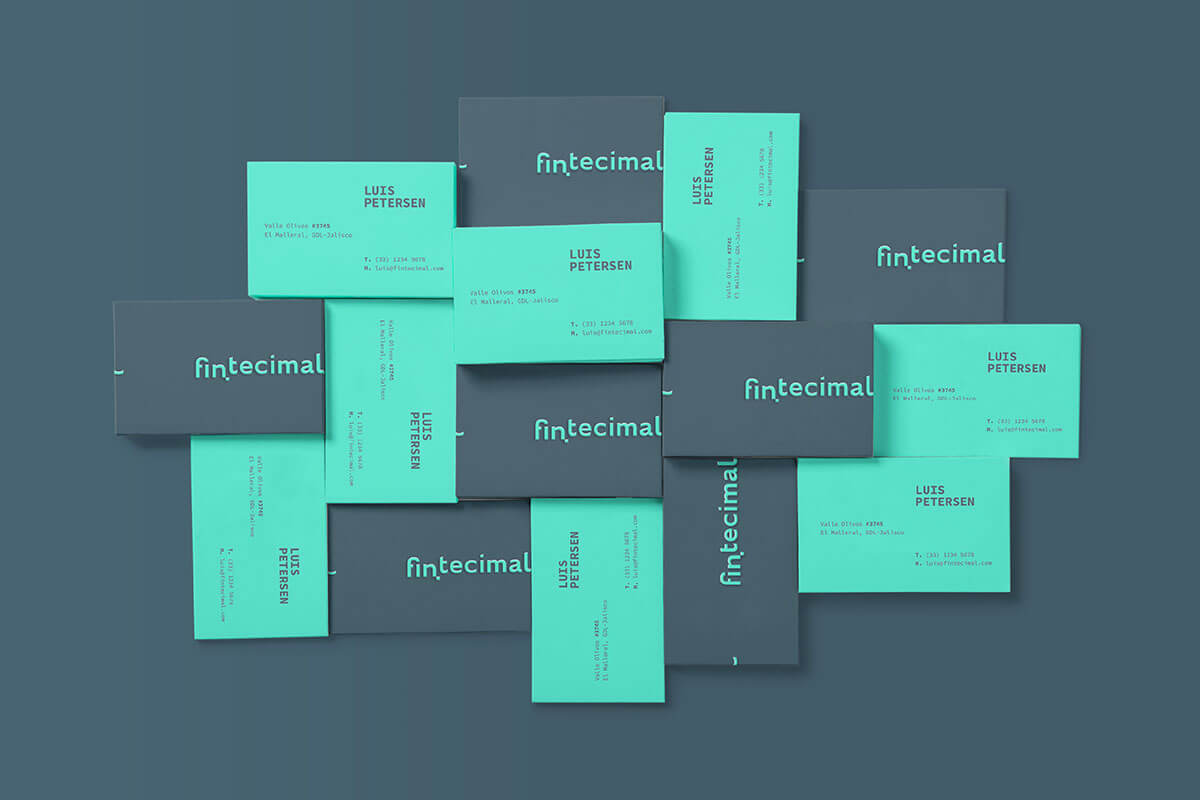 Fintecimal App // Business Cards
