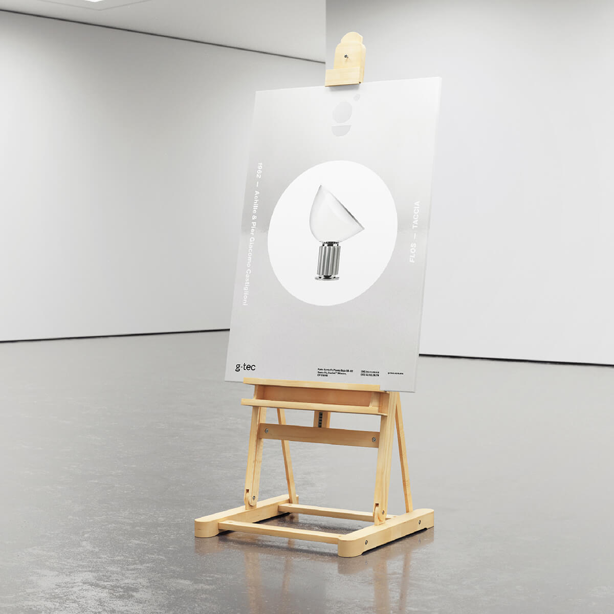 G-TEC // Diseño de Poster para Caballete