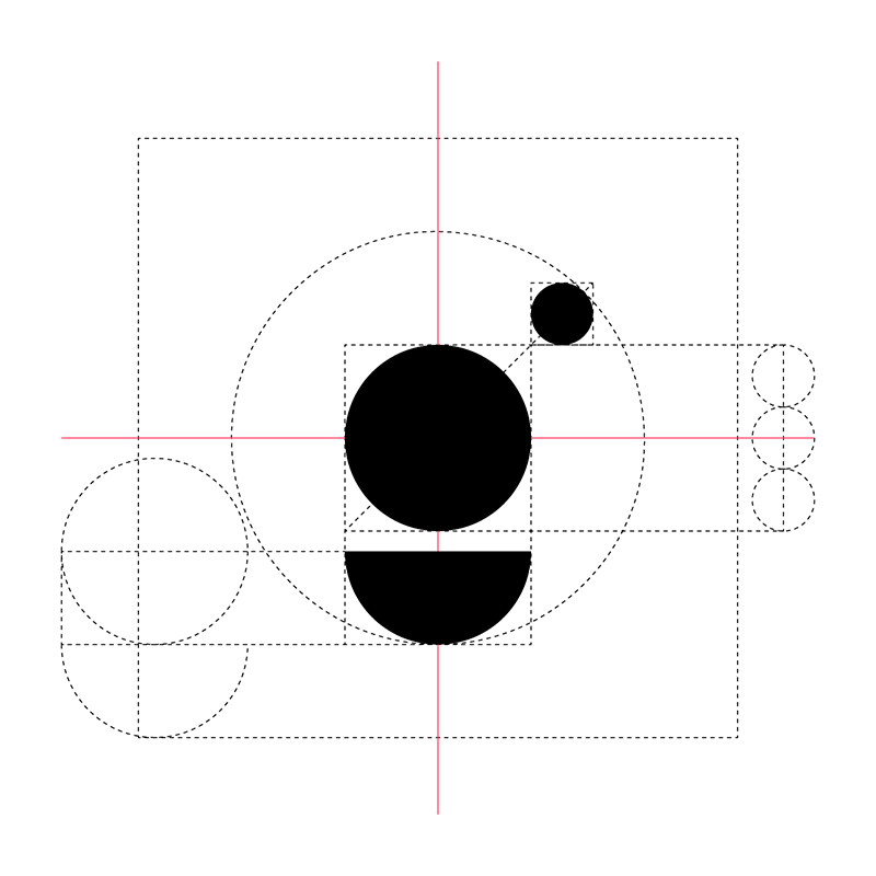 G-TEC // Estructura del diseño del Isotipo