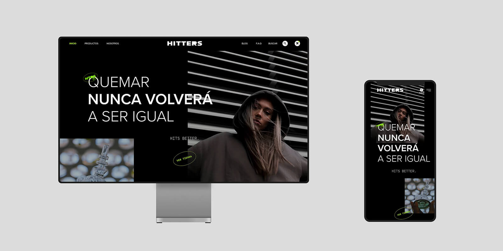 Hitters // Ecommerce Website Design