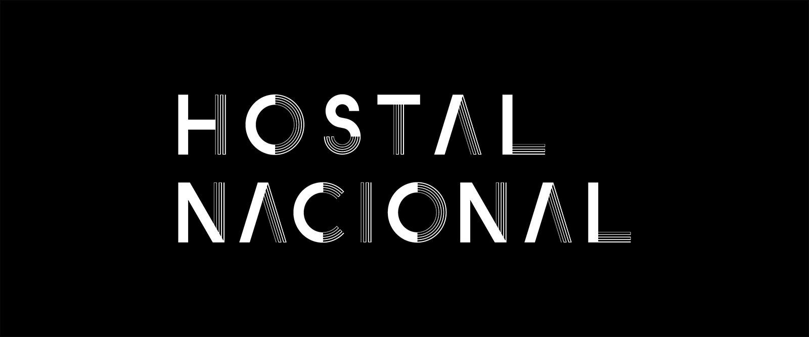 Hostal Nacional // Logotype