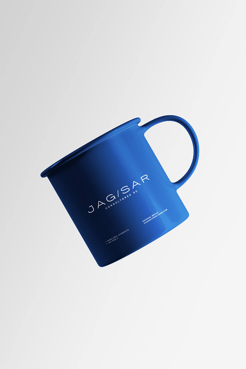 JAGSAR Consultores // Logo on Coffee Mug
