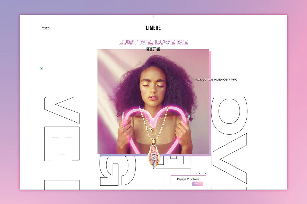 Limere — Joyería // Desktop Website