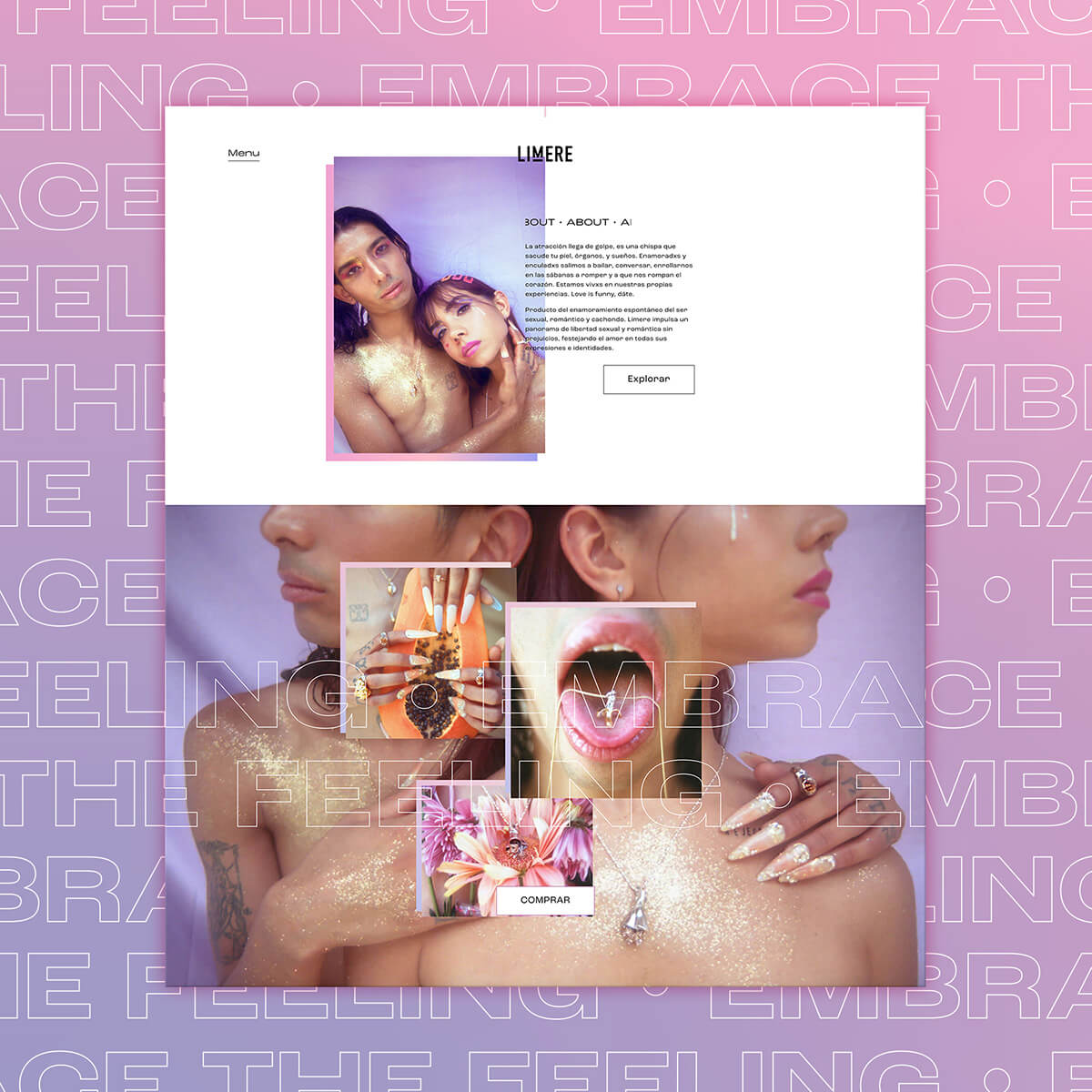 Limere — Joyería // Website Banners Desing