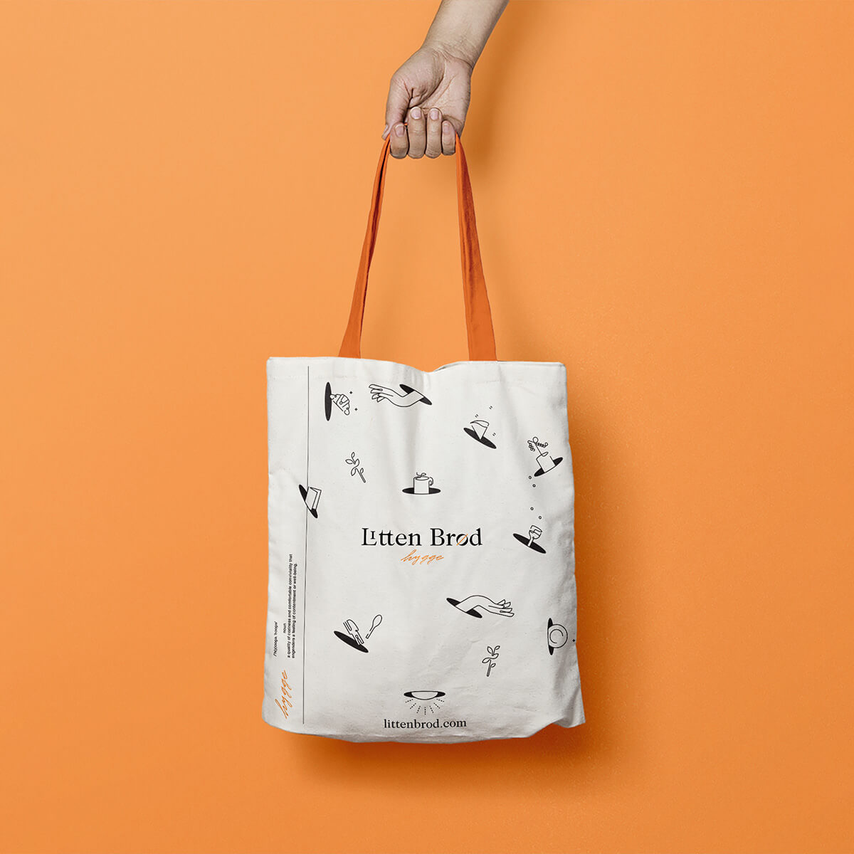 Litten Brød — Danish Bakery // Tote Bag