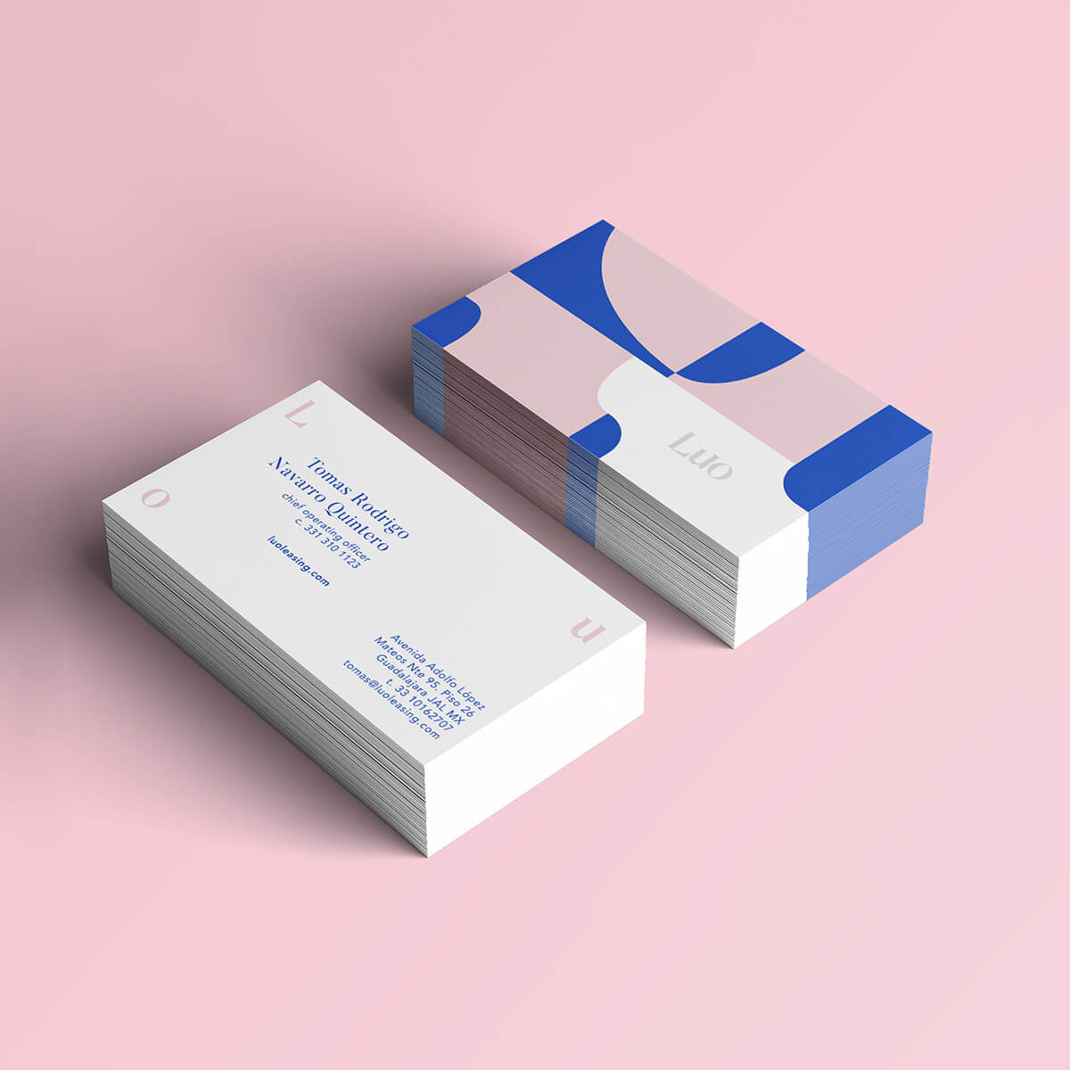 LUO Leasing // Business Cards