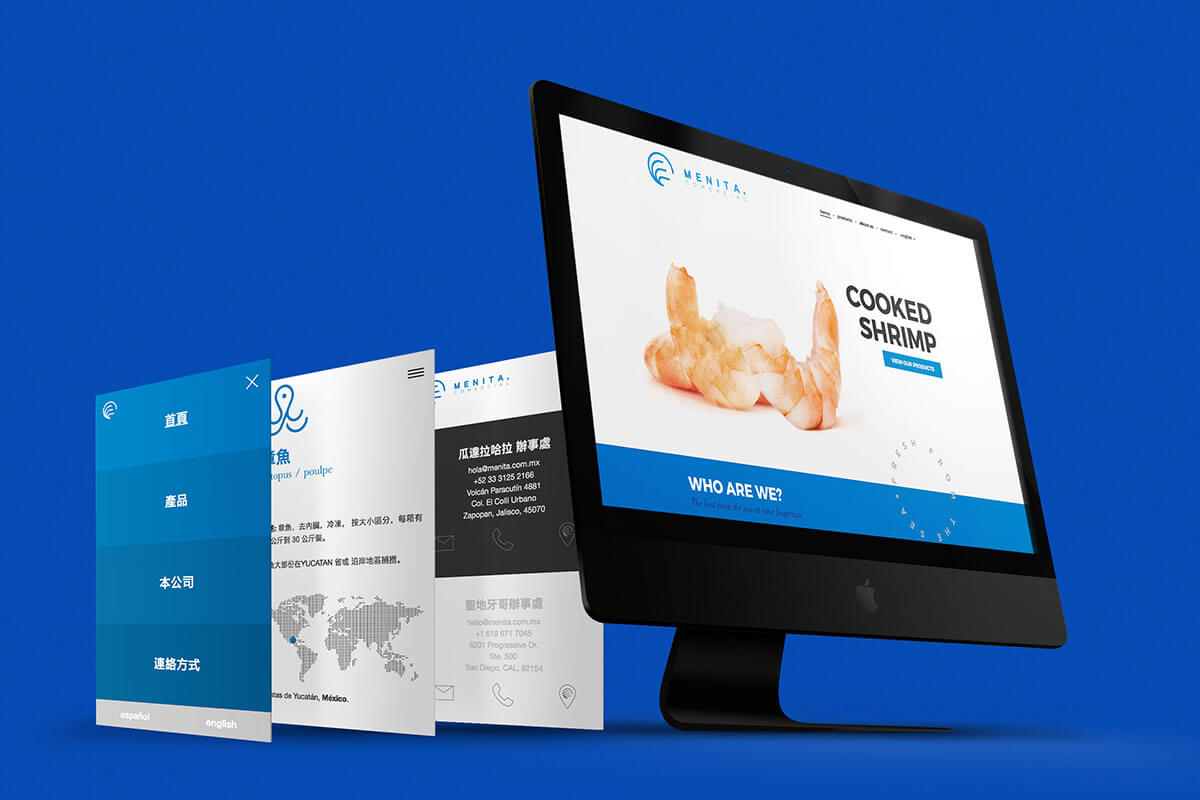 Menita Comercial Oceánica // Website