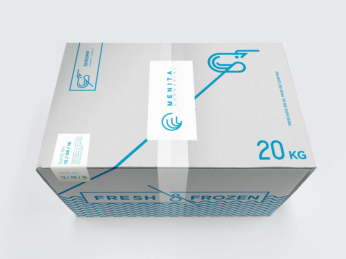 Menita Comercial Oceánica // Empaque Camarón