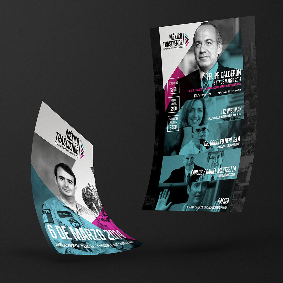 México Trasciende // Poster