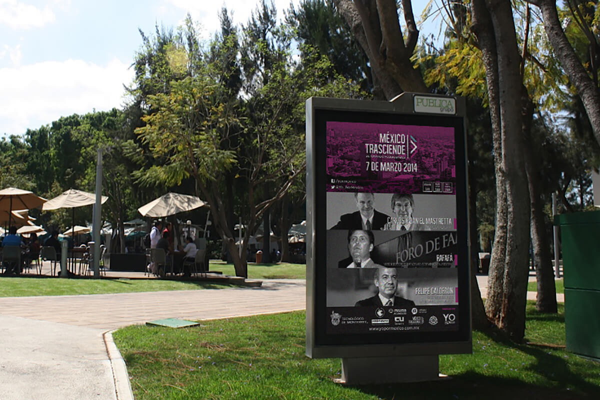 México Trasciende // Publicidad