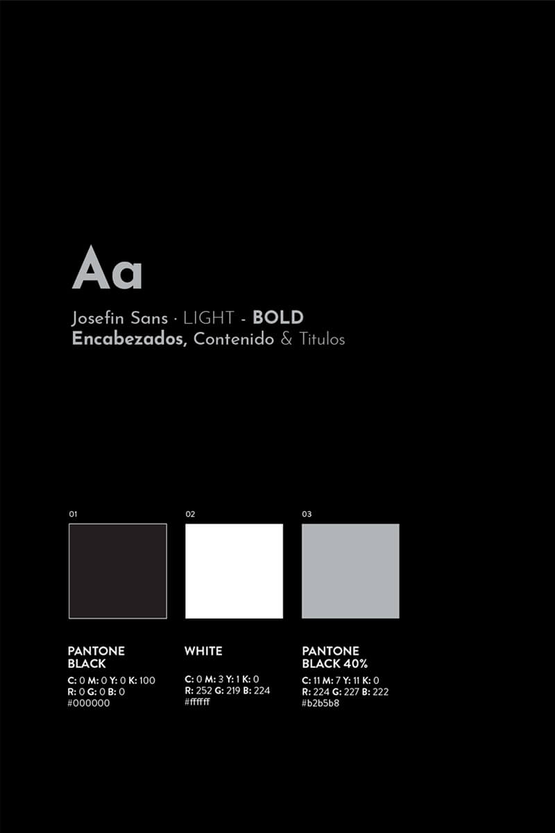 MF Cosmetics // Tipografía & Aplicación de Color