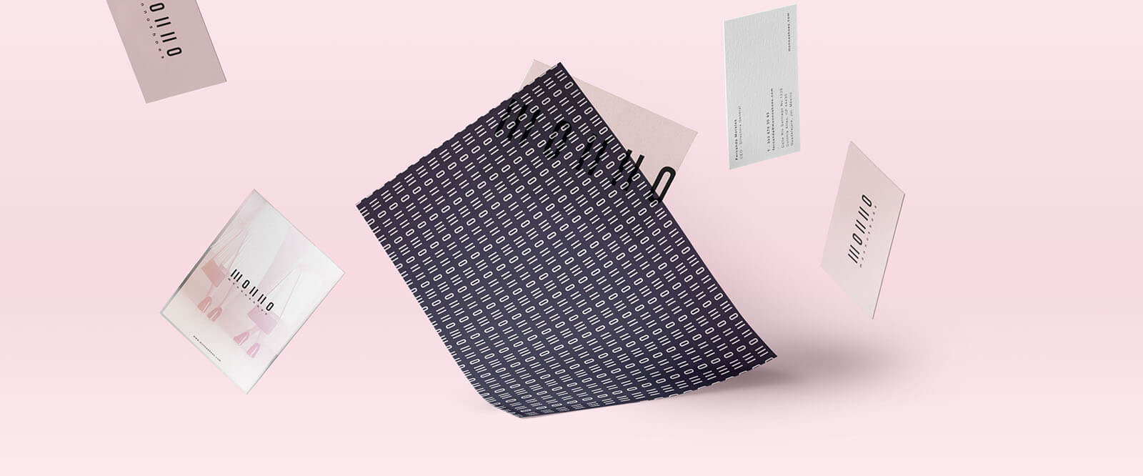 Monno Shoes // Papel para envolver, Tarjetas de Presentación y Póster