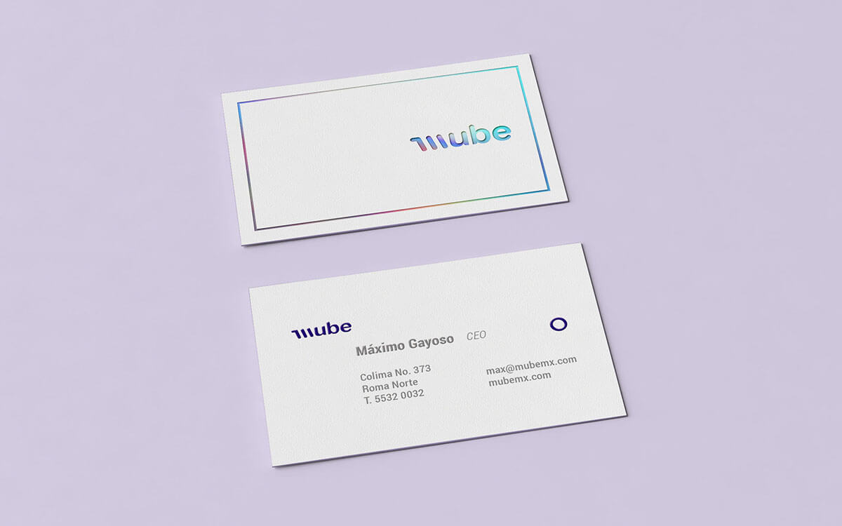 MUBE // Business Cards