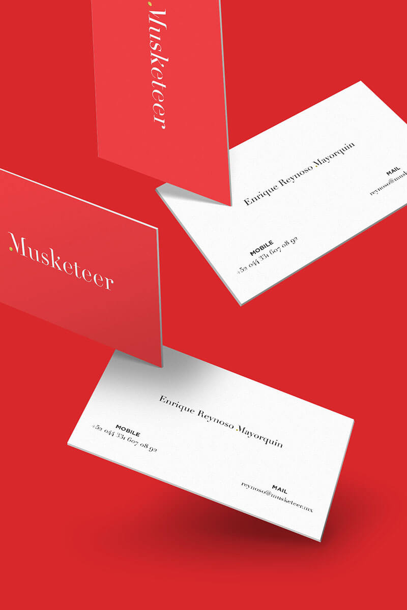 Musketeer // Business Cards