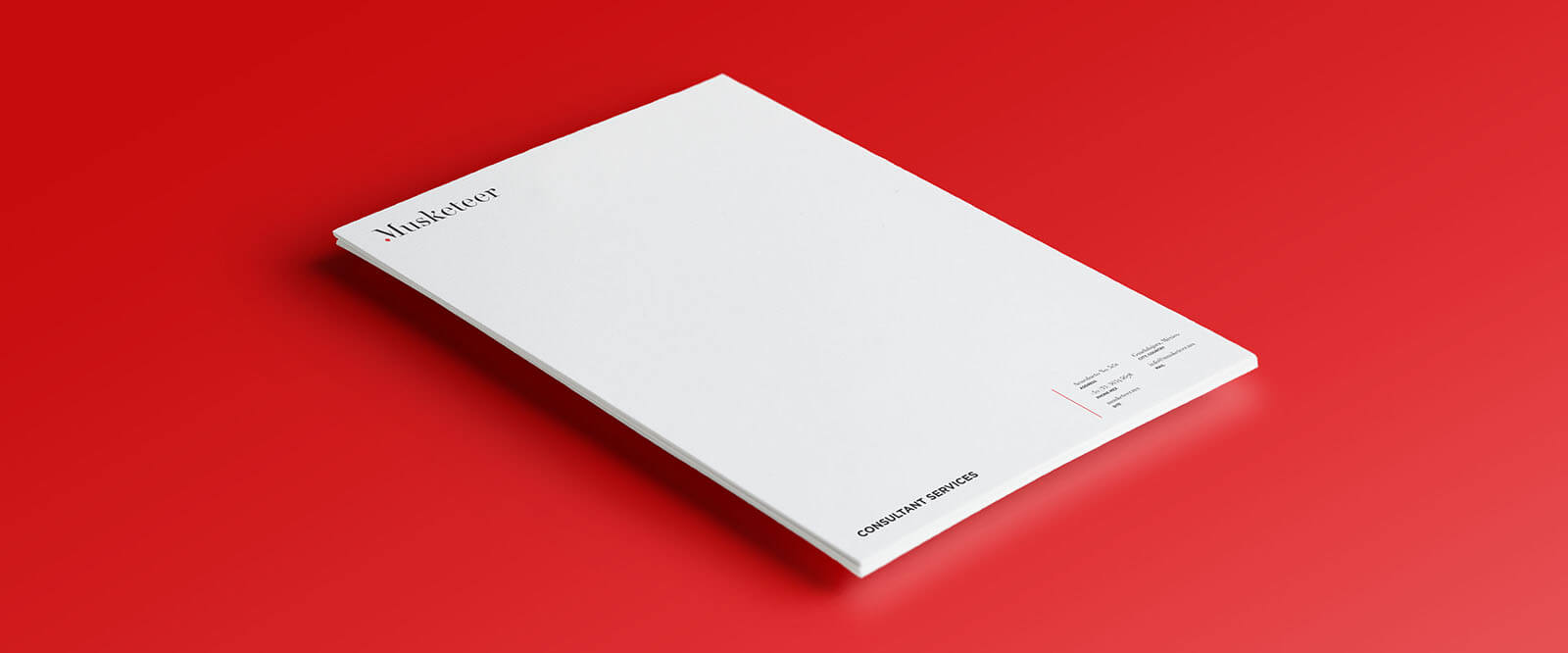 Musketeer // Letterhead