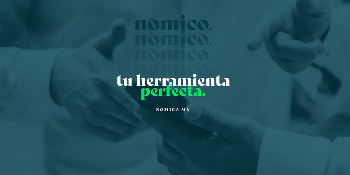 Nómico — Software // Poster Publicitario