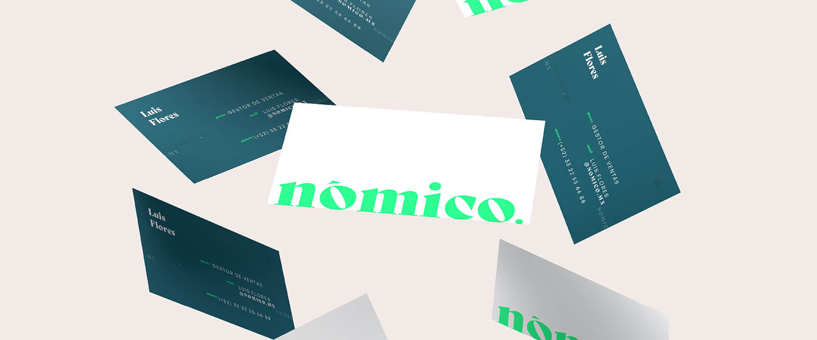 Nómico — Software // Tarjetas de Presentación