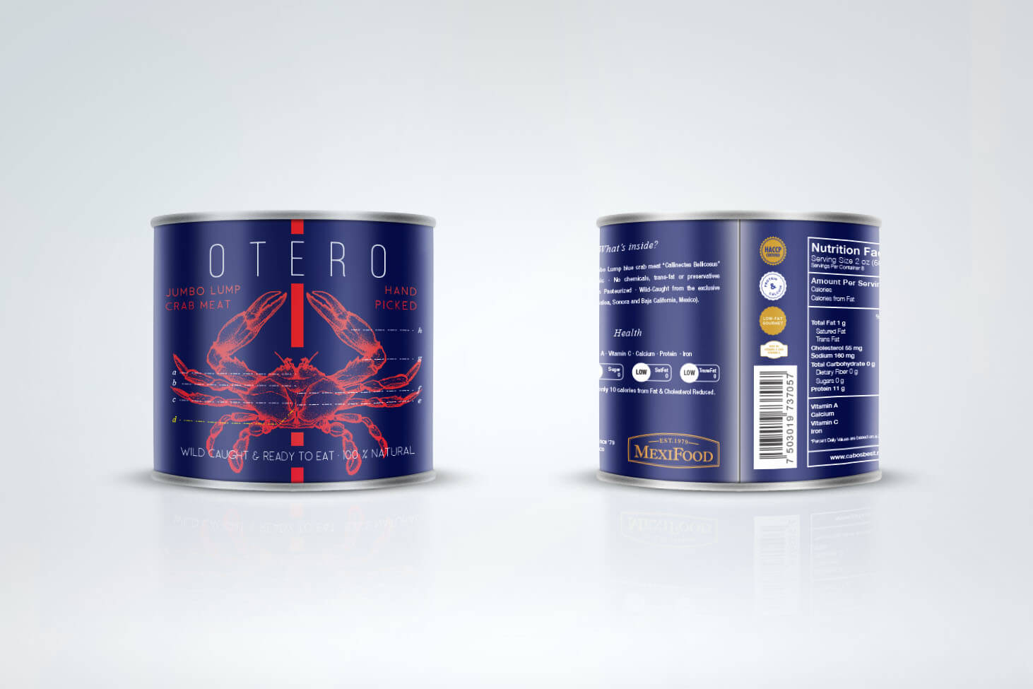 Otero Crab Meat // Crab Meat Can