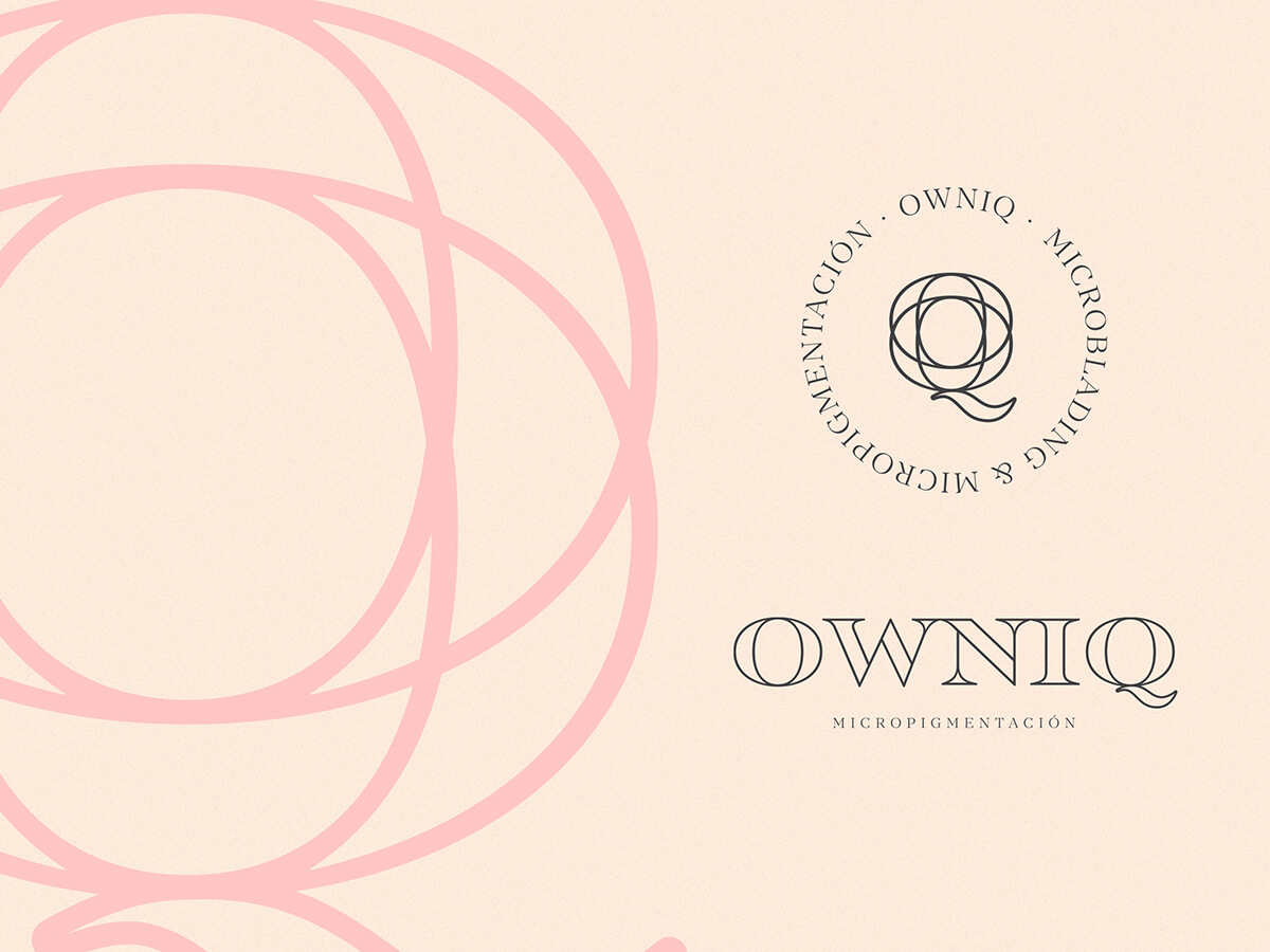 OWNIQ — Micro-pigmentación // Logotipo e Isotipo