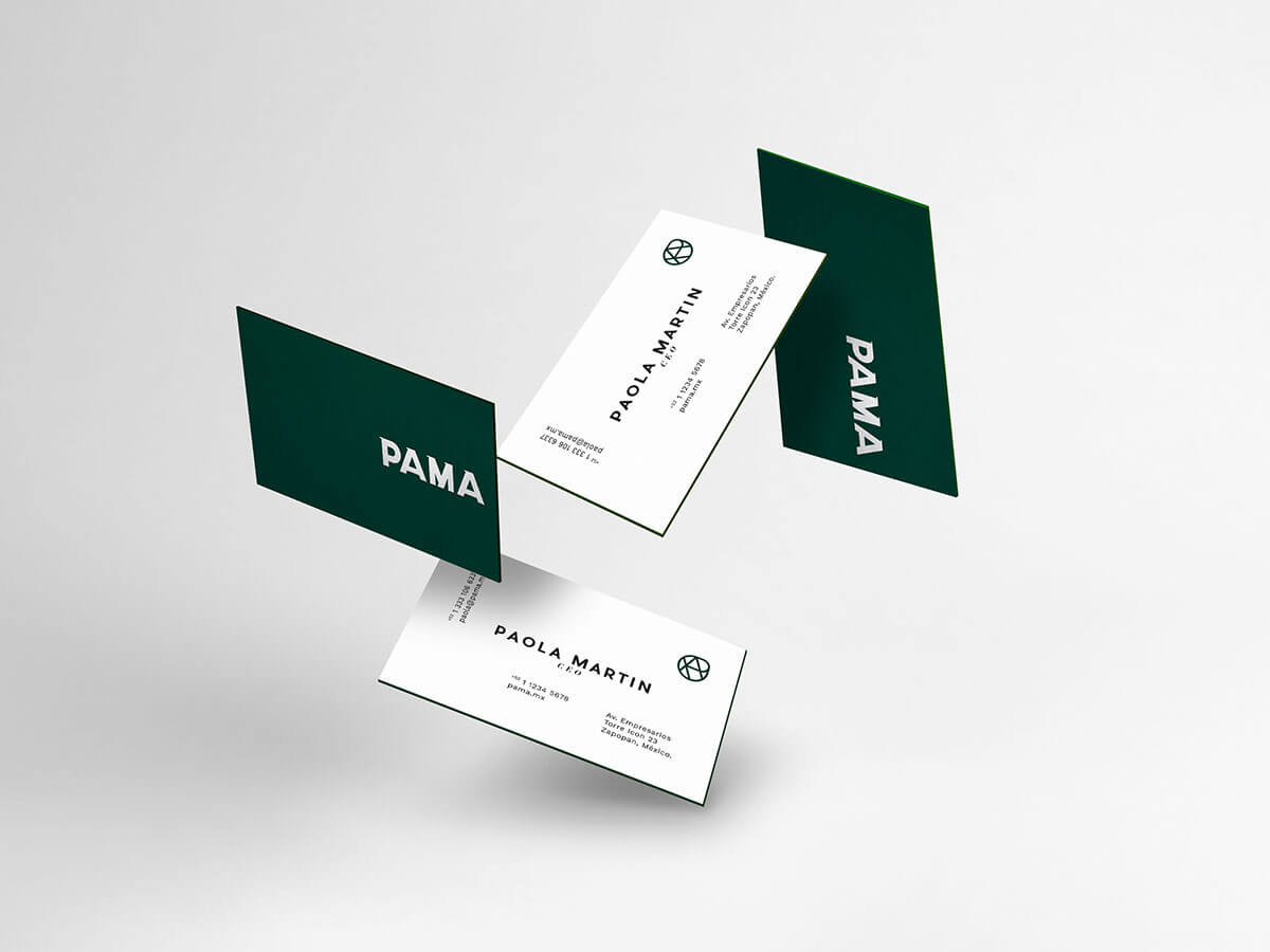 PAMA Consulting // Tarjetas de Presentación