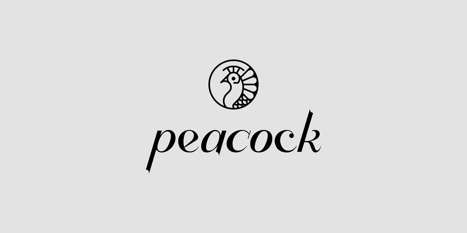 Peacock // Logotipo