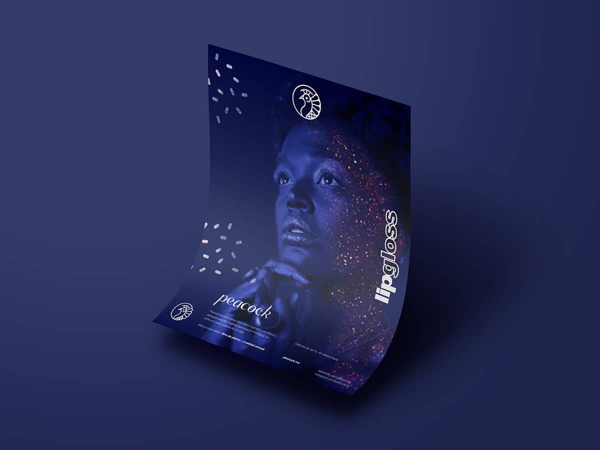 Peacock // Póster Publicitario