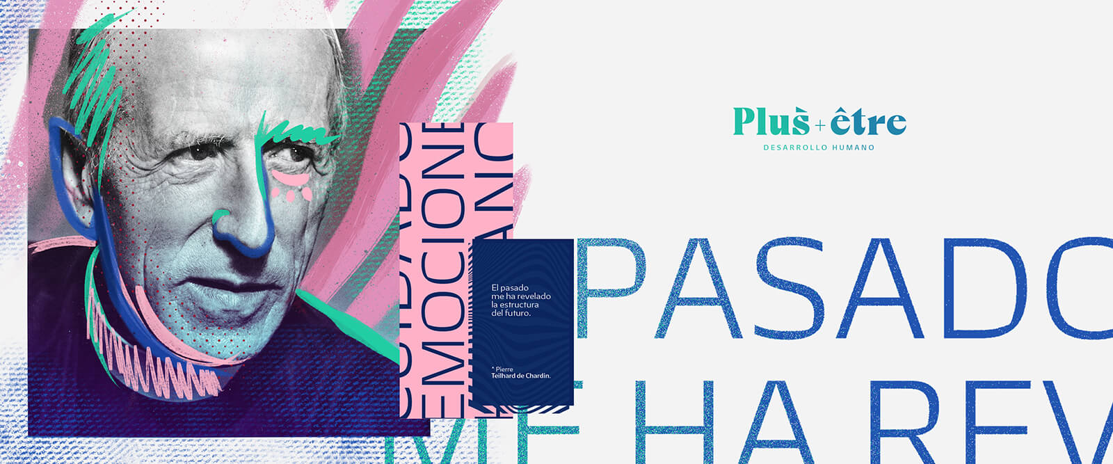 Plus Être — Corporate Training // Brand and Advertising Concept