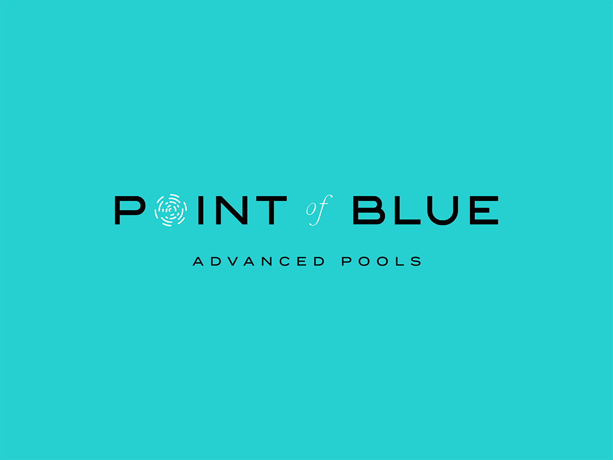 Point of Blue — Smart Pools // Logotype