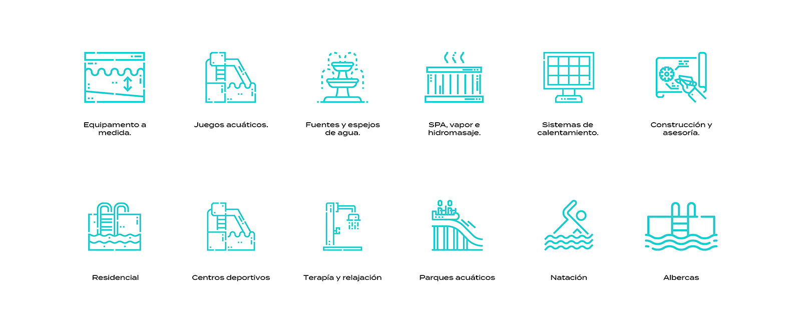 Point of Blue — Smart Pools // Icon Design