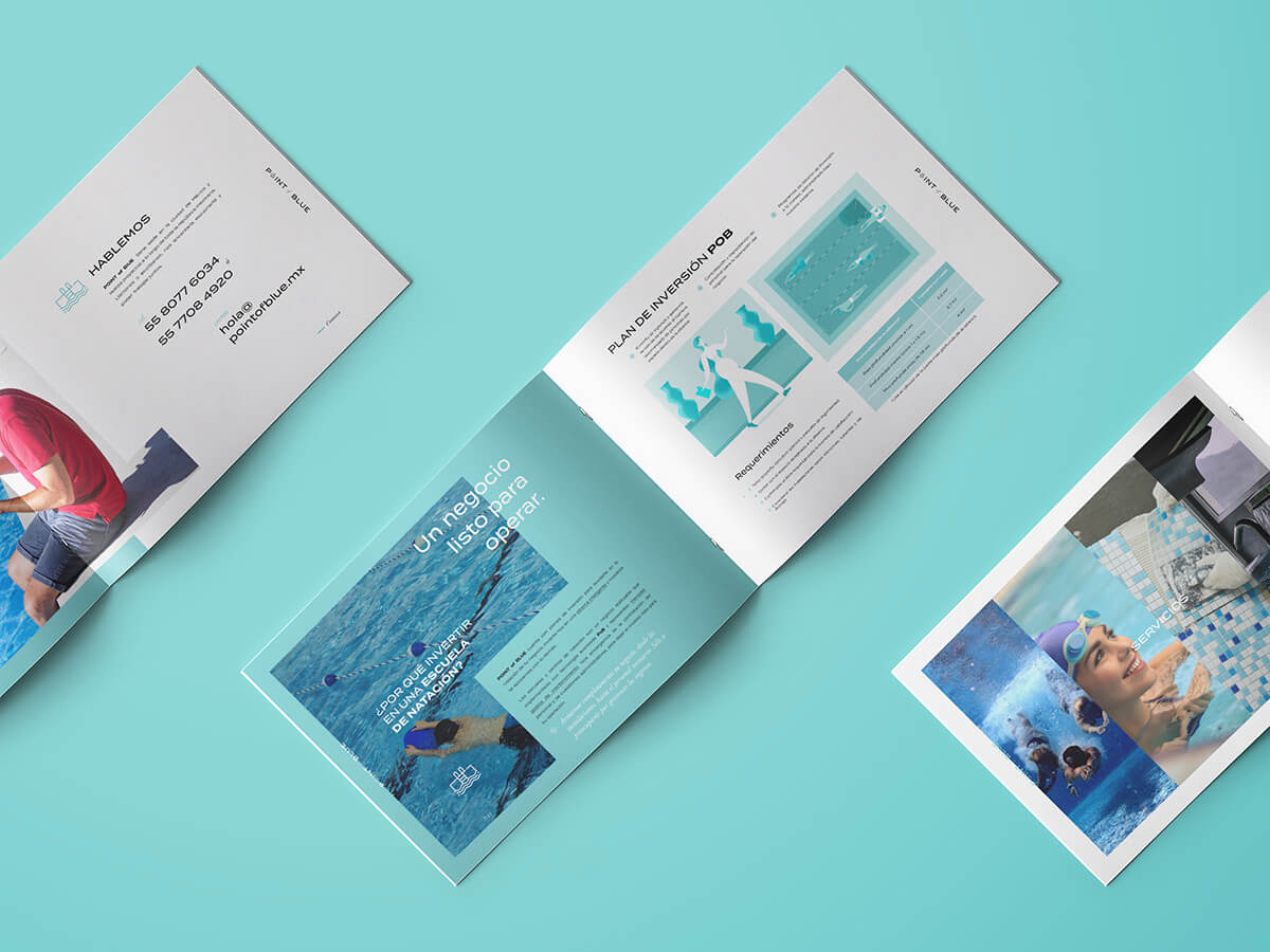 Point of Blue — Smart Pools // Brochure